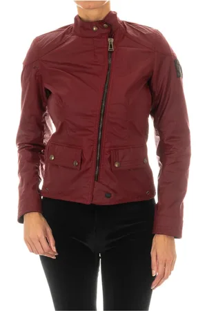 Belstaff Jakke, Dame, Rød, 2XS, Bomuld, Letvægtsjakker Kollektion