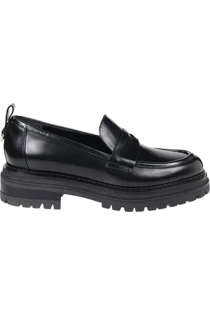 Sergio Rossi Sko, Dame, Sort, 39 EU, Elegante Loafers til Kvinder