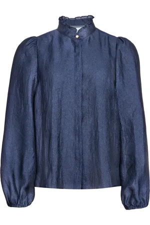 Liberté Bluser & Skjorter, Dame, Blå, L, Polyester, Ianna LS Skjorte, Navy