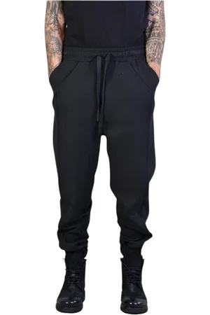 LA HAINE INSIDE US Bukser, Herre, Sort, 2XL, Uld, Høj kvalitet bukser med justerbar talje