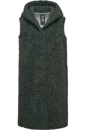 Bomboogie Jakke, Dame, Grøn, S, Sherpa Fleece Hættevest