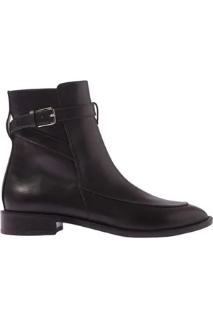 Scarosso Sko, Dame, Sort, 37 1/2 EU, Læder, Kelly Jodhpur Støvler