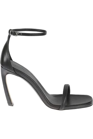 Lanvin Sko, Dame, Sort, 37 EU, Swing Sandal Hæle