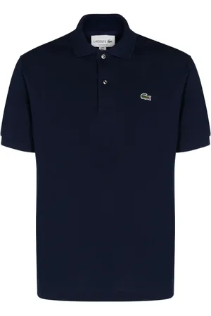Lacoste Top, Herre, Blå, 3XL, Bomuld, Klassisk blå bomuldspolo