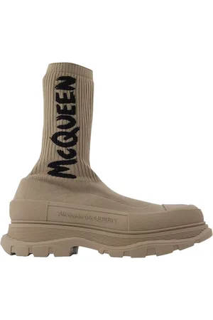 Alexander McQueen Sko, Herre, , 42 EU, Sokstøvler med Sorte Accenter