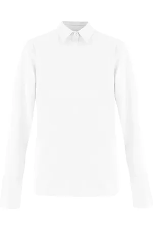 Salvatore Ferragamo Bluser & Skjorter, Herre, Hvid, S, Bomuld, Klassisk hvid skjorte