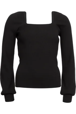 Liberté Strik, Dame, Sort, S, Polyester, Cleo LS Bluse, Sort