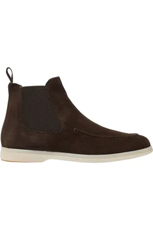 Scarosso Sko, Dame, Brun, 37 1/2 EU, Suede, Eugenia Suede Chelsea Støvler