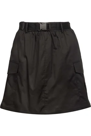 Liberté Nederdel, Dame, Sort, M, Bomuld, Cargo Nederdel, 21482 - Sort