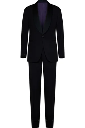 Ralph Lauren Jakkesæt, Herre, Sort, M, Cashmere, Sorte Kjoler fra
