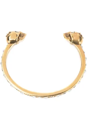 Alexander McQueen Tilbehør, Dame, Gul, S, Luksus Armbånd - Braccialia