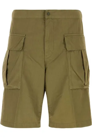 Aspesi Shorts, Herre, Grøn, 3XL, Uld, Behagelige Bermuda Shorts til Mænd