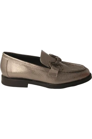 Pedro Miralles Sko, Dame, Grå, 36 EU, Uld, Sølvmetallic damesko