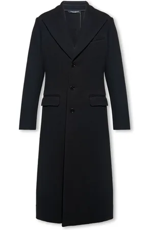Dolce & Gabbana Frakke, Herre, Sort, L, Uld, Uldfrakke
