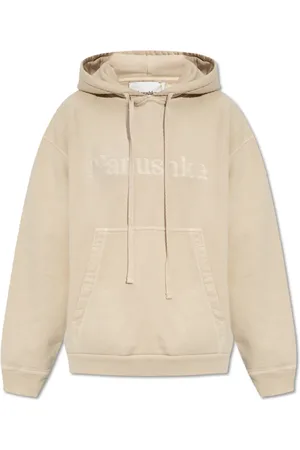 Nanushka Sweathshirts & Hoodies, Dame, , XS, Bomuld, ‘Ever’ hættetrøje med logo