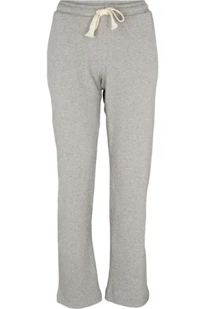 Basicapparel Bukser, Dame, Grå, M, Bomuld, Grå Meleret Sweatpants - Barbara Bukser
