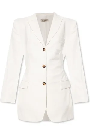 The Mannei Jakke, Dame, Hvid, M, Bomuld, ‘Edynburg’ blazer