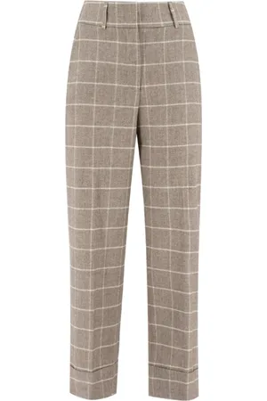 PESERICO SIGN Bukser, Dame, Grå, 2XS, Uld, Chinos