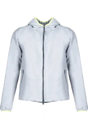 Invicta Sweathshirts & Hoodies, Herre, Grå, L, Uld, Stilfuld Jakke med Hætte og Lynlås