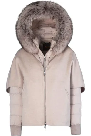 MOORER Jakke, Dame, , S, Cashmere, Luksuriøs dobbelt Yangir Cashmere hættetrøje
