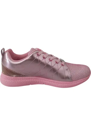 Philipp Plein Sko, Dame, Lyserød, 40 EU, Fleksible Sneakers til Kvinder