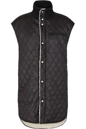 Sofie Schnoor Jakke, Dame, Sort, S, Uld, Sort Vest med Teddy Foer
