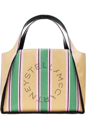 Stella McCartney Taske, Dame, , ONE SIZE, Bomuld, Logo Shopper Taske
