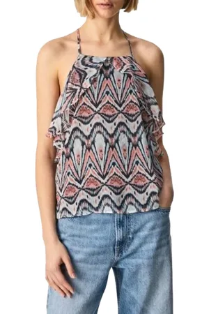 Pepe Jeans Top, Dame, Flerfarvet, XS, Uld, TOP Jorn_Pl304250