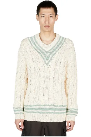 VISVIM Strik, Herre, , S, Uld, Luksus Cable Striktrøje