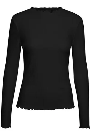 Karen by Simonsen Top, Dame, Sort, L, Candace Toppe10103316