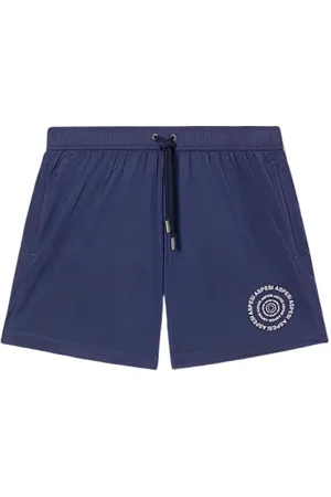 Aspesi Badetøj, Herre, Blå, M, Uld, Logo Beachwear til M?nd