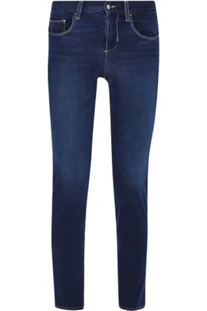 Liu Jo Jeans, Dame, Blå, W32, Bomuld, Regular Skinny Ideal Jeans