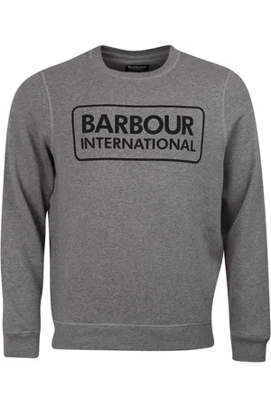 Barbour Sweathshirts & Hoodies, Herre, Grå, XL, Bomuld, Tr?ningstr?je