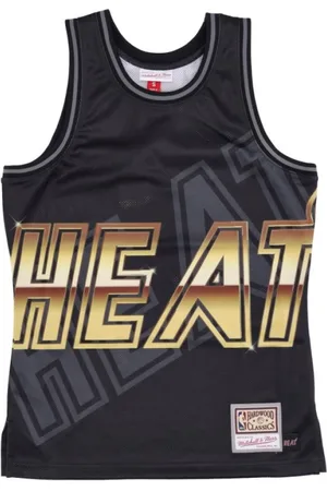 Mitchell & Ness Top, Herre, Sort, XL, Basketball Tank Top NBA Big Face 4.0