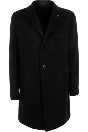 TAGLIATORE Frakke, Herre, Sort, L, Læder, Anorak Jakke