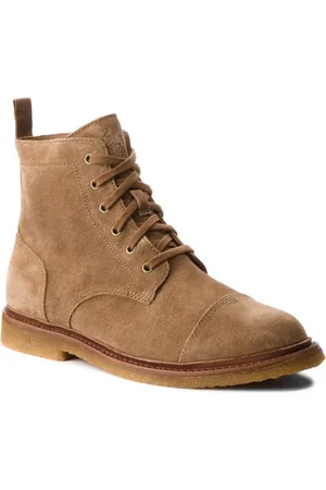 Ralph Lauren Sko, Herre, Brun, 40 EU, Klassiske snørestøvler
