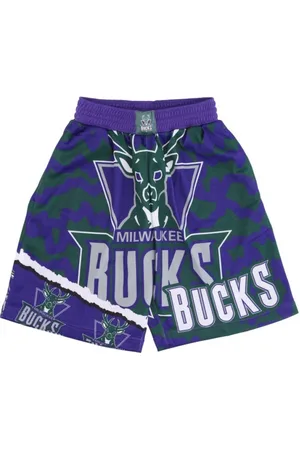 Mitchell & Ness Sport, Herre, Lilla, XL, Basketball Shorts NBA Jumbotron 2.0 Mesh Short Hardwood Classics Milbuc