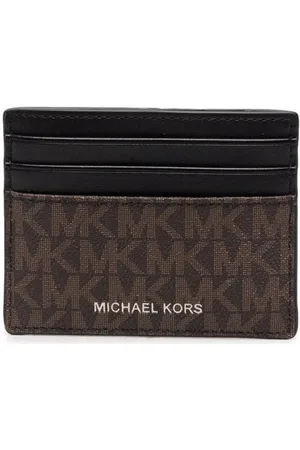 Michael Kors Tilbehør, Herre, Brun, ONE SIZE, Uld, Tegnebog/kortholder