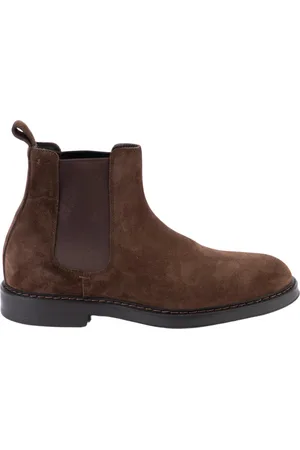 HENDERSON BARACCO Sko, Herre, Brun, 40 1/2 EU, Suede, Brun Ruskind Flade Sko