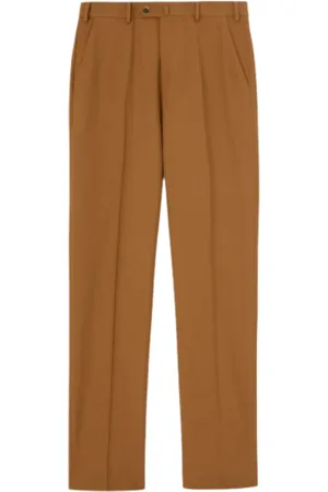 Loro Piana Bukser, Herre, Brun, M, Uld, Klassiske uldbukser