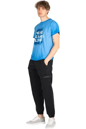 Pepe Jeans Bukser, Herre, Sort, L, ; Landan; bukser