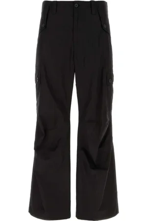 Dolce & Gabbana Bukser, Herre, Sort, L, Bomuld, Sorte Cargo Bukser