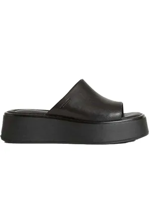 Vagabond Sko, Dame, Sort, 36 EU, Læder, Courtney Læderkile Sandaler