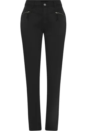 C.ro Jeans, Dame, Sort, L, Bomuld, Cro Macy Bukser 6013/440 111
