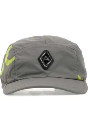 A-cold-wall* Tilbehør, Herre, Grå, ONE SIZE, Nylon, Mørkegrå nylon baseball cap