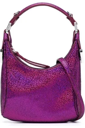 By Far Taske, Dame, Lyserød, ONE SIZE, Uld, Fuchsia Cosmo Skuldertaske