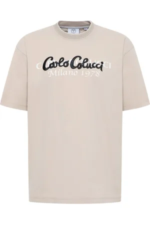 Carlo Colucci Top, Herre, , S, Allsidig Oversize T-Shirt