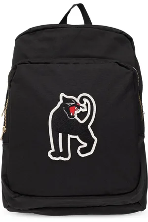 Mini Rodini Taske, unisex, Sort, ONE SIZE, Uld, Rygsæk med pantermotiv