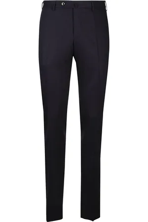 PT Torino Bukser, Herre, Blå, M, Uld, Marineblå Superslim Pant
