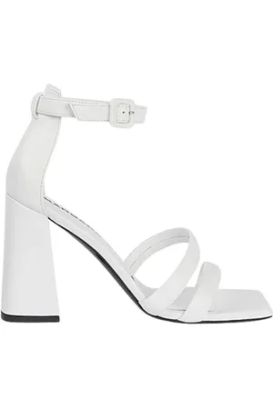 BARBARA BUI Sko, Dame, Hvid, 35 EU, Læder, Hvide Nappa Læder Sandaler